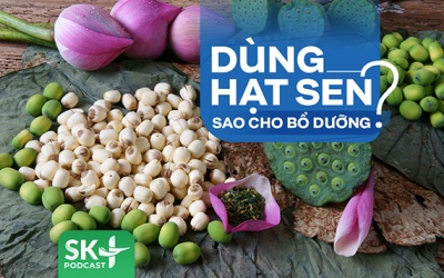 Podcast: Dùng hạt sen sao cho bổ dưỡng?