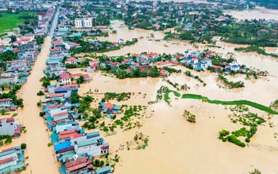 Cảnh báo lũ lụt, sạt lở đất nhiều nơi ở Bắc Bộ 