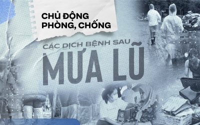 Chủ động phòng, chống các dịch bệnh sau mưa lũ