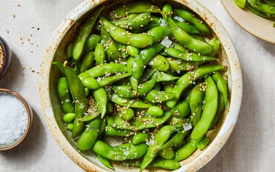 Cách chế biến món ngon tốt cho sức khỏe từ đậu nành Nhật edamame  