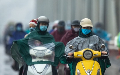 Nhiều nơi ở Bắc Bộ có mưa lớn