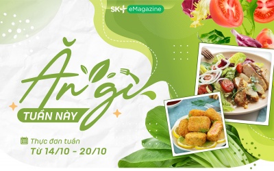 Thực đơn 7 mâm cơm tối với những món ăn bổ dưỡng