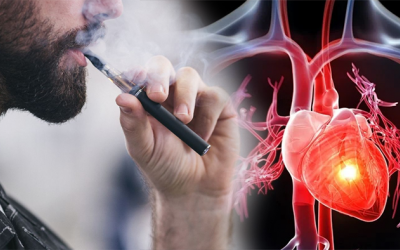 Hút vape khiến mạch máu nhanh già