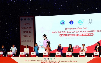 Rửa tay xà phòng: Giảm 40% nguy cơ mắc bệnh truyền nhiễm ở trẻ em