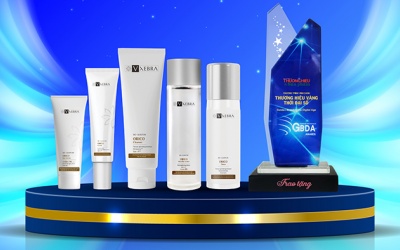 Bộ mỹ phẩm Vxebra Orico của Vinalink Group giành giải thưởng danh giá