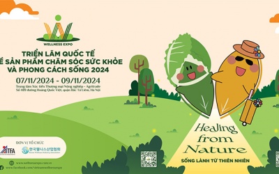 Trải nghiệm 'Sống lành từ thiên nhiên' tại Wellness Expo 2024