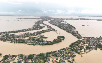 Trung Bộ và Nam Bộ đều có mưa lớn