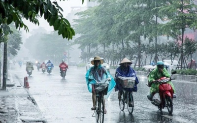 Trung Bộ mưa lớn do ảnh hưởng của không khí lạnh