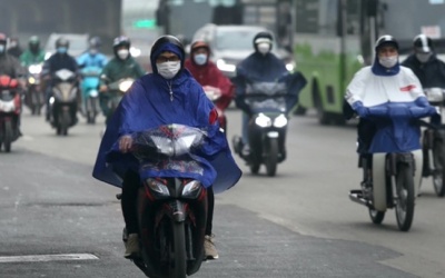 Bắc Bộ mưa lạnh, Trung Bộ mưa to