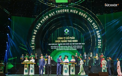 Dược phẩm Thái Minh đạt Thương hiệu Quốc gia 2024