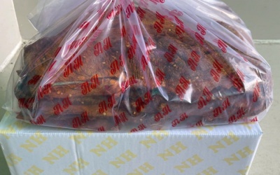 Thu giữ hơn 1 tấn khô bò “4 không” đang được rao bán trên mạng xã hội