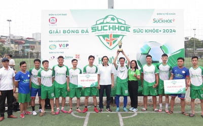 Giải Bóng đá Sức khỏe+ 2024: Abipha FC giữ vững ngai vàng 
