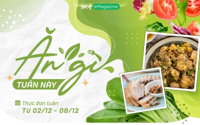 Bỏ túi thực đơn cơm tối dễ chế biến cho cả tuần