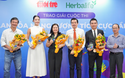 Herbalife Việt Nam đồng hành cùng Báo Tuổi trẻ tổ chức Cuộc thi Lan tỏa năng lượng tích cực lần thứ năm liên tiếp