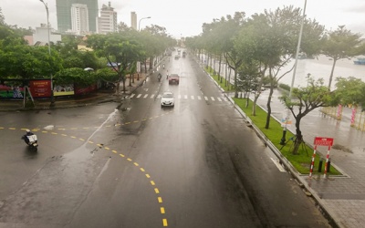 Không khí lạnh tăng cường gây mưa ở Trung Bộ