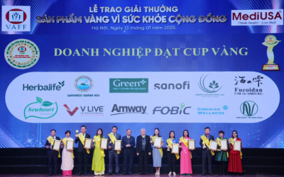 Điểm lại một số sản phẩm, doanh nghiệp đạt giải Sản phẩm Vàng vì sức khoẻ cộng đồng năm 2025