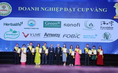 Vinh danh các sản phẩm Vàng vì sức khoẻ cộng đồng năm 2025