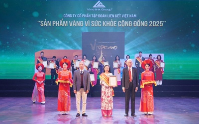 Vinalink Group vinh dự nhận Huy chương vàng Vì sức khỏe cộng đồng năm 2025