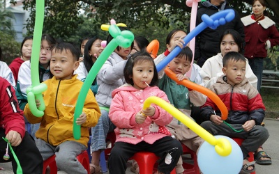 20 năm mang 'Xuân Yêu Thương' đến Làng trẻ em SOS Việt Trì