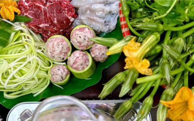 “Đổi gió” ngày Tết cùng món lẩu tôm bầu thanh đạm