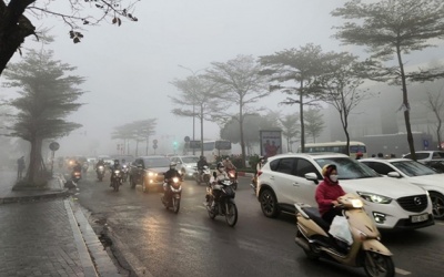 Bắc Bộ sương mù, Nam Bộ nắng lại sau nhiều ngày mưa