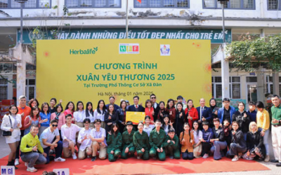 Herbalife Việt Nam mang Xuân đầm ấm đến cho các hoàn cảnh khó khăn 