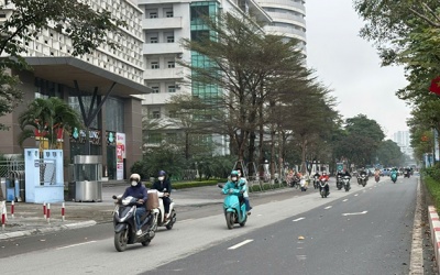 Hà Nội tiếp diễn mưa phùn, nồm ẩm 