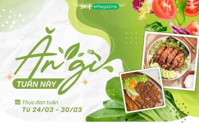 Thực đơn món ăn hàng ngày cho cả tuần đầy đủ dinh dưỡng