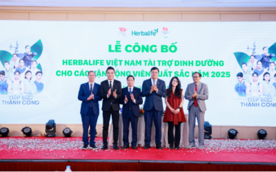 Herbalife Việt Nam tài trợ sản phẩm dinh dưỡng cho các vận động viên xuất sắc