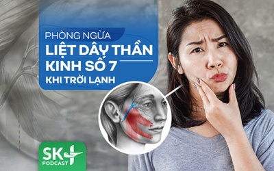 Podcast: Phòng ngừa liệt dây thần kinh số 7 khi trời lạnh