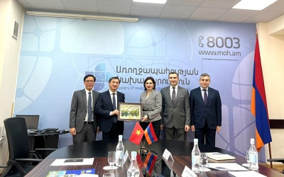 Việt Nam và Cộng hòa Armenia tăng cường hợp tác về y tế