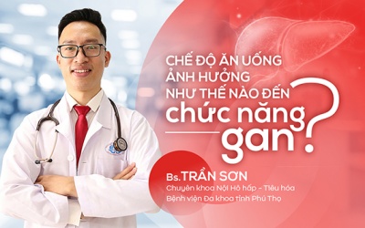 Chế độ ăn uống ảnh hưởng như thế nào đến chức năng gan?