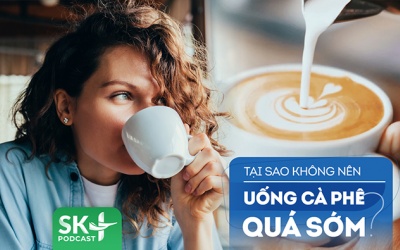 Podcast: Tại sao buổi sáng không nên uống cà phê quá sớm?