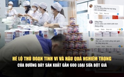 Thủ đoạn tinh vi và hậu quả nghiêm trọng trong vụ sữa giả thu lời 500 tỷ