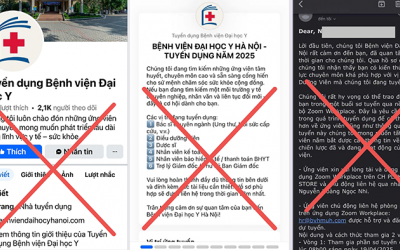 Bệnh viện Đại học Y Hà Nội cảnh báo lừa đảo giả mạo tuyển dụng
