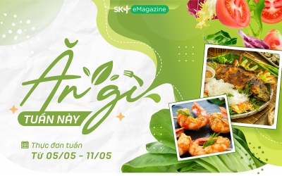 Lên sẵn thực đơn trong tuần đầy đủ dinh dưỡng