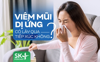 Podcast: Viêm mũi dị ứng có lây qua tiếp xúc không?