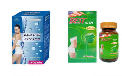 Cục ATTP cảnh báo chất cấm Sibutramine có trong TPBVSK Dáng xuân Phục linh Gold và Best Slim Collagen