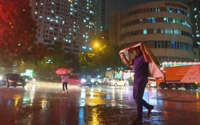 Bắc Bộ mưa lớn nhiều nơi, nhiệt độ giảm