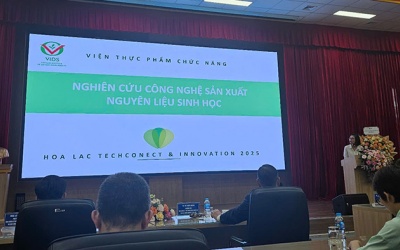 VIDS mang công nghệ sinh học đến Hoalac Techconnect and Innovation 2025