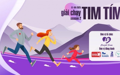 Tim Tím 2025 - Một giải chạy không chỉ vì sức khỏe