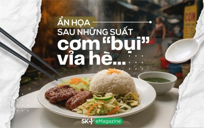 Ẩn họa sau những suất cơm “bụi” vỉa hè…