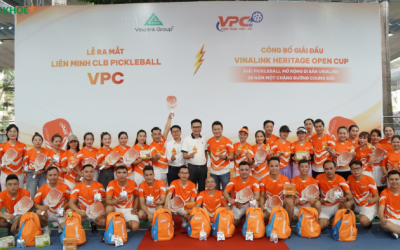 Vinalink Group ra mắt liên minh các CLB Pickleball