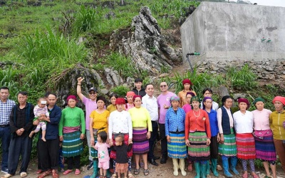 Đưa nước sạch về vùng khó Hà Giang 