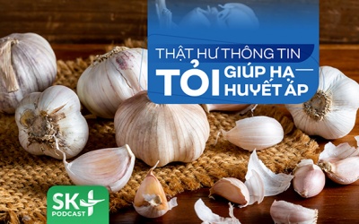 Podcast: Thật hư thông tin tỏi giúp hạ huyết áp