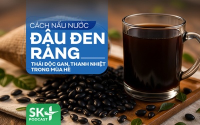 Podcast: Nước đậu đen rang thải độc gan, thanh nhiệt trong mùa Hè
