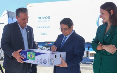 Lô hàng thịt bò Brazil đầu tiên xuất khẩu sang Việt Nam và triển vọng hợp tác hai nước về thực phẩm