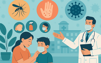 Bộ Y tế: Tăng cường phòng, chống bệnh sốt xuất huyết, tay chân miệng và COVID-19