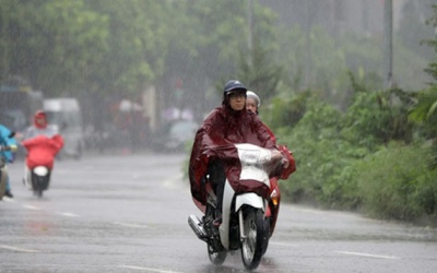 Bắc Bộ đón đợt mưa diện rộng, Trung Bộ vẫn nắng nóng