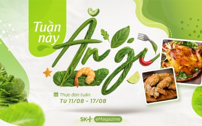 Thực đơn cả tuần hấp dẫn chiều lòng cả gia đình